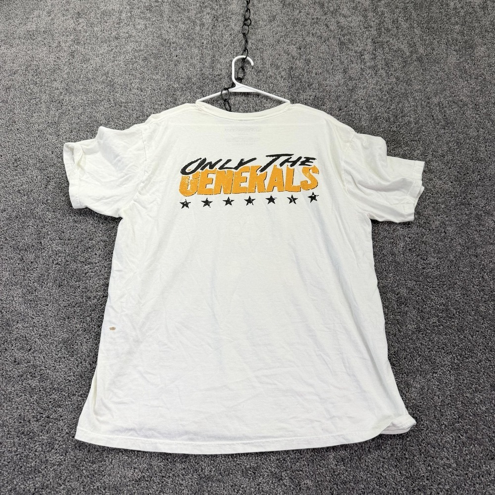 Kevin Gates Shirt Mens XL White Only The Generals Graphic Tee Rap Music Hip Hop
